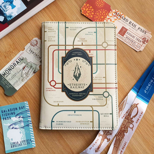 FFXIV Passport Cover And Sticker Set