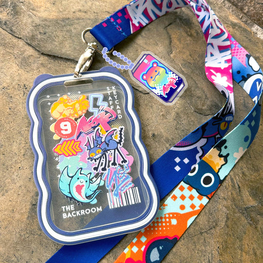 (PREORDER) Solution 9 Cardholder, Lanyard, and Keychain Set